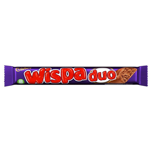 Cadbury Wispa Duo Chocolate Bar  (Case of 32) - Three Lions Pantry