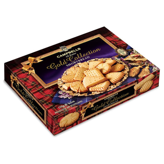 Campbells Shortbread Gold Assortment 150g  (Case of 24) - Three Lions Pantry