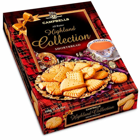 Campbells Shortbread Highland 300g  (Case of 12) - Three Lions Pantry