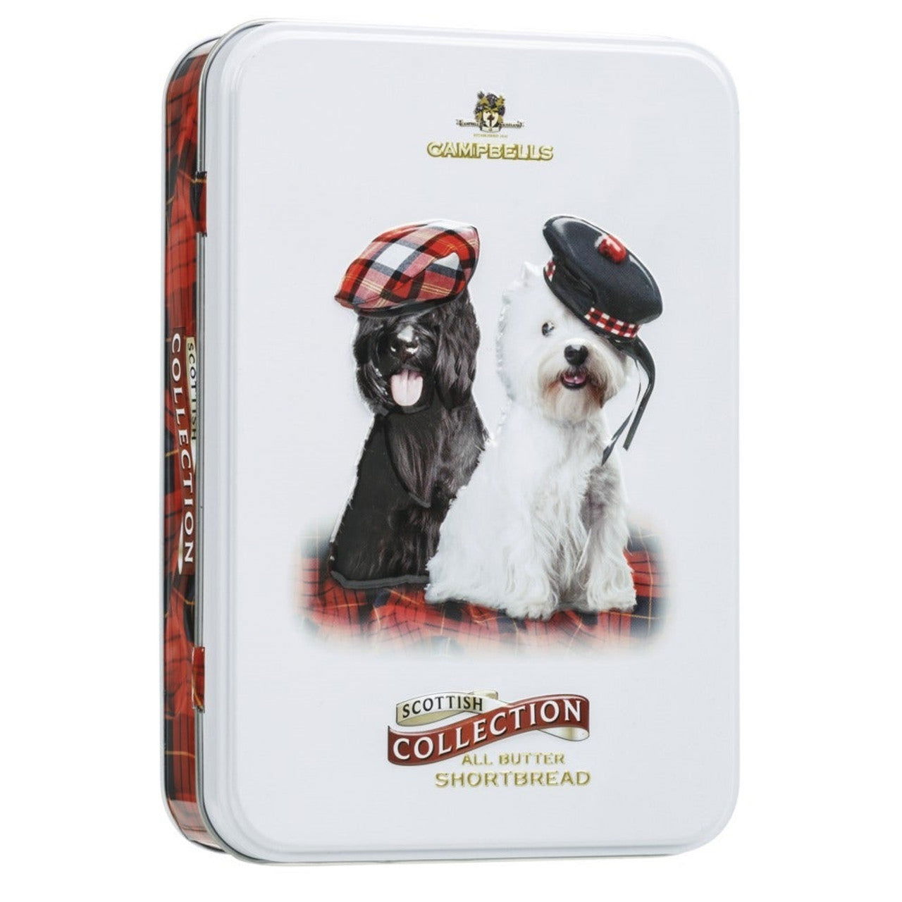 Campbells Shortbread Westie Tin 150g  (Case of 12) - Three Lions Pantry