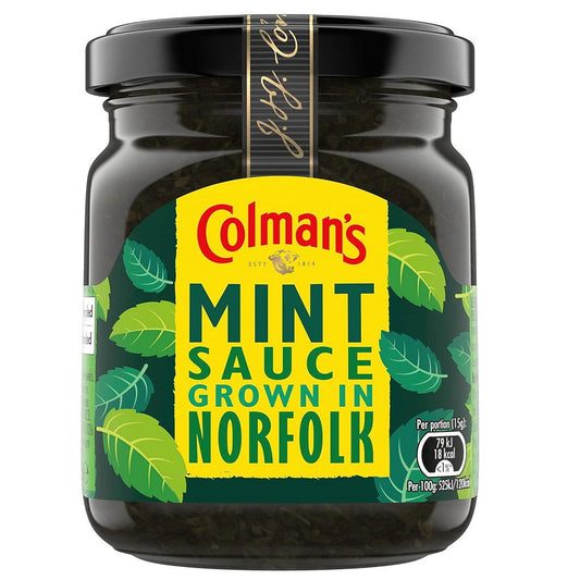 Colmans Mint Sauce 165g  (Case of 8) - Three Lions Pantry