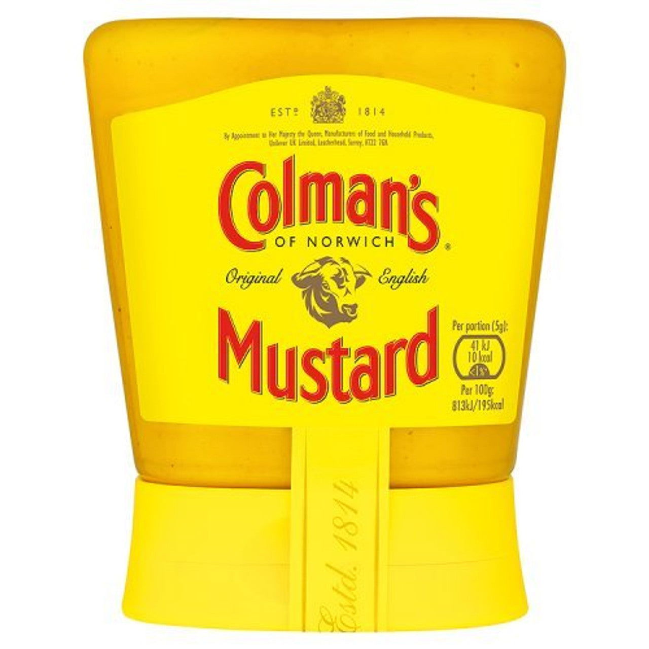 Colmans Mustard Squeezy 150G  (Case of 6) - Three Lions Pantry