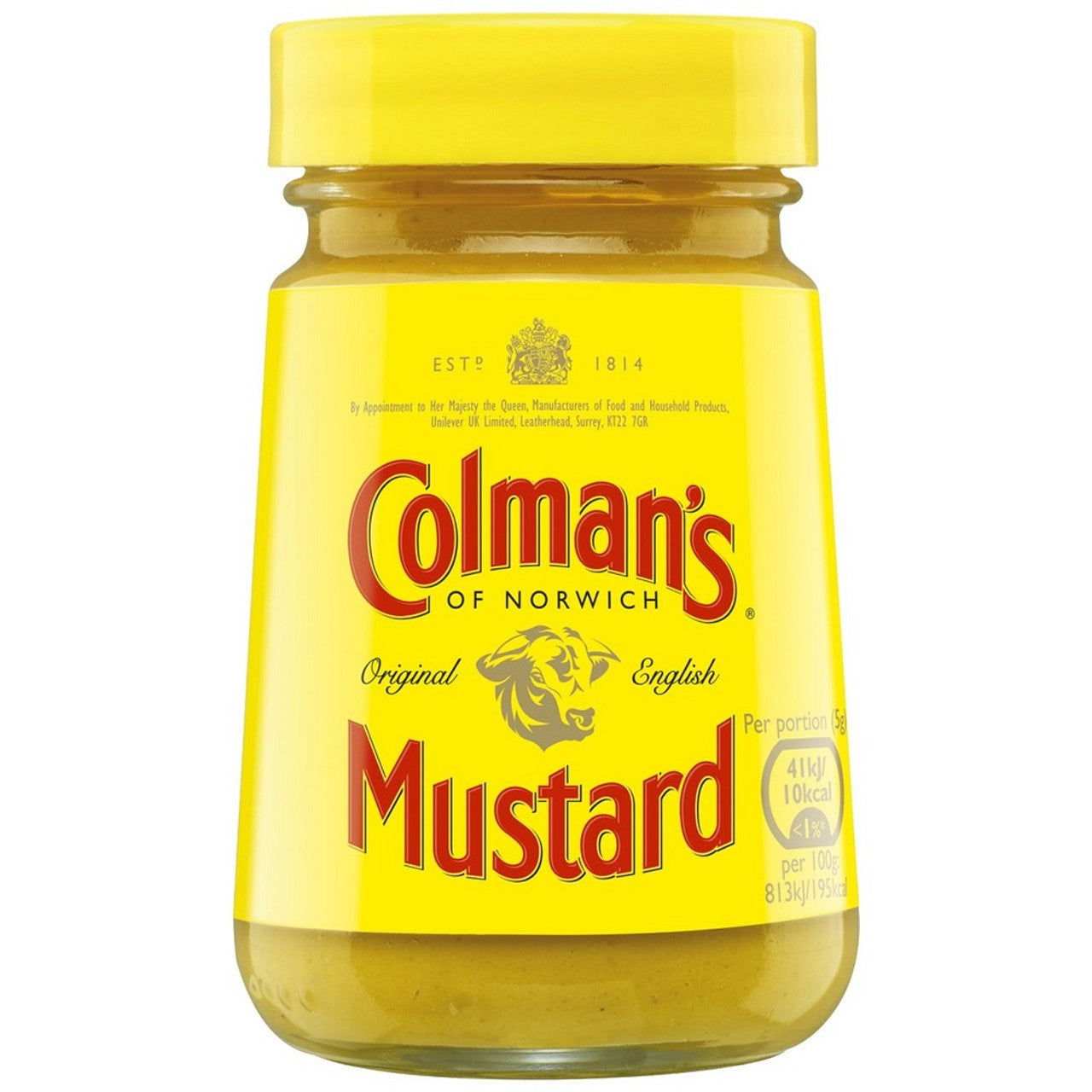 Colmans Original English Mustard Jar 170G  (Case of 8) - Three Lions Pantry