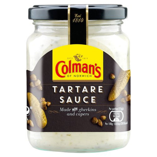 Colmans Tartare Sauce 144g  (Case of 8) - Three Lions Pantry