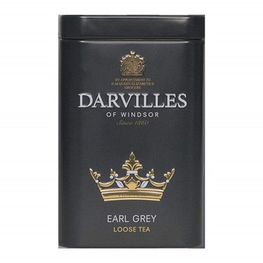 Darvilles Earl Grey Caddy 100g  (Case of 12) - Three Lions Pantry