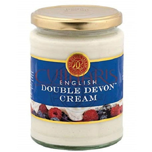 Devon Cream Company - English Double Cream 16oz  (Case of 6) - Three Lions Pantry