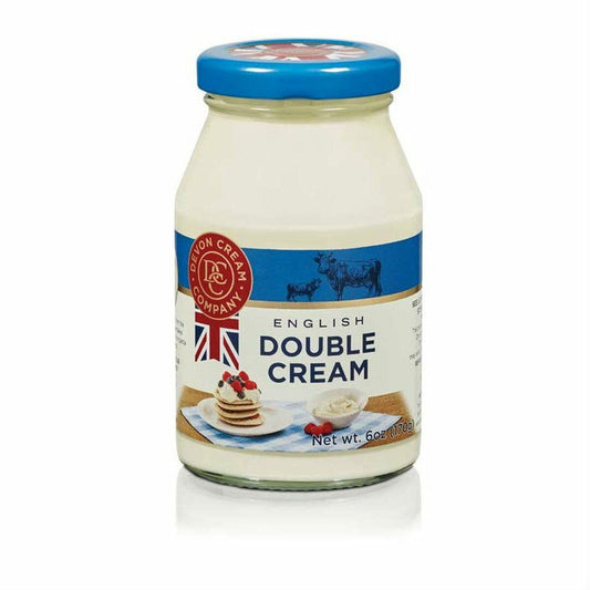 Devon Cream Company - English Double Cream 6oz  (Case of 12) - Three Lions Pantry