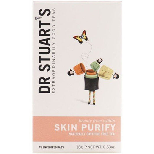 Dr. Stuart's Skin Purify 15 bags  (Case of 4) - Three Lions Pantry