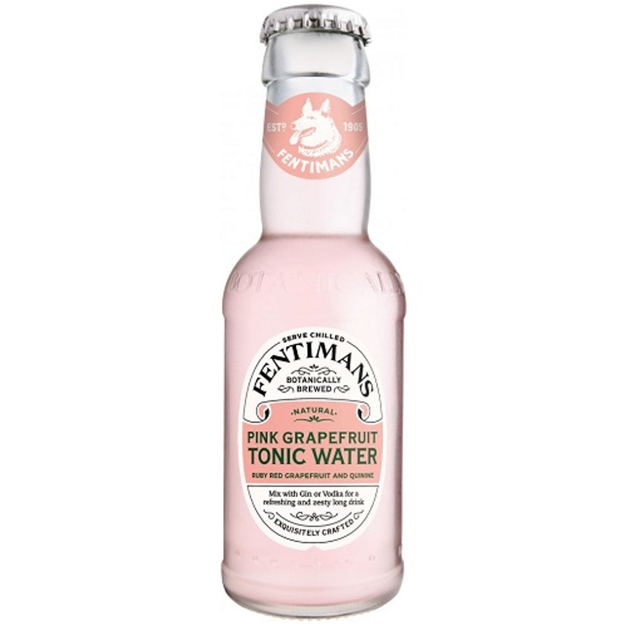 Fentimans Pink Grapefruit Tonic Water 200ml  (Case of 24) - Three Lions Pantry