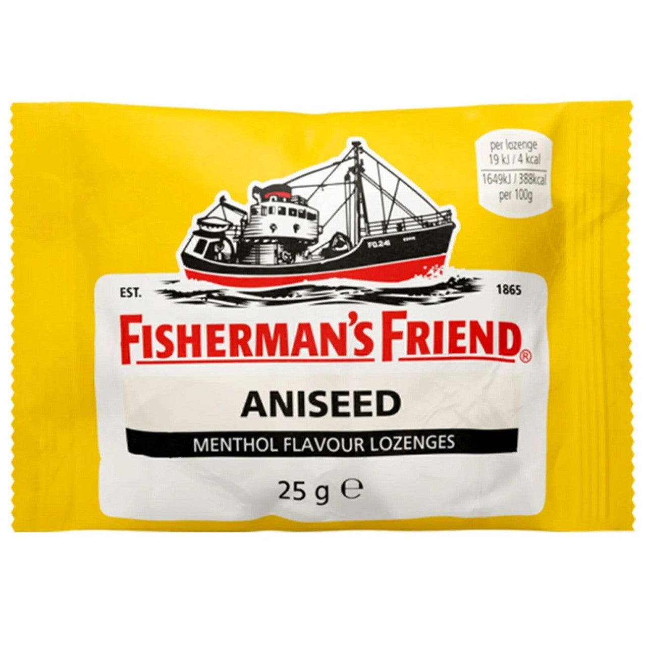 Fisherman's Friend Aniseed Flavour Lozenges 25g (Case of 24) - Three Lions Pantry