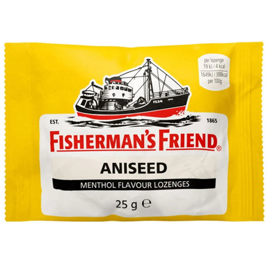 Fisherman's Friend Aniseed Flavour Lozenges 25g (Case of 24) - Three Lions Pantry