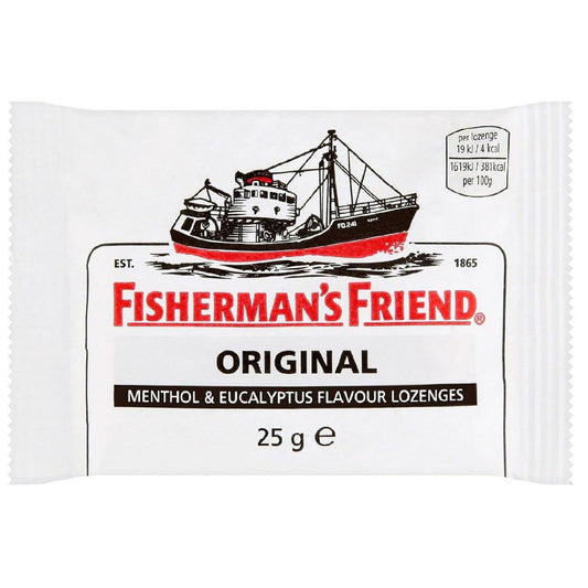 Fisherman's Friend Original Extra Strong Lozenges 25g (Case of 24) - Three Lions Pantry