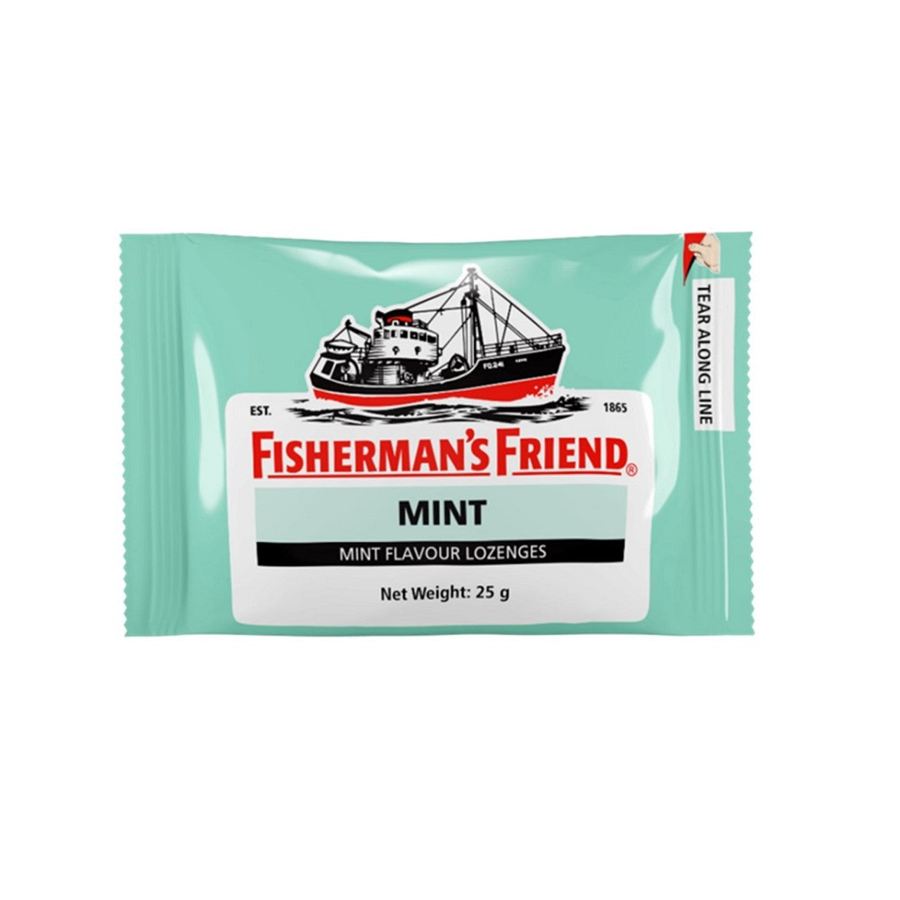 Fisherman's Friend With Sugar Mint Flavour Lozenges 25g  (Case of 24) - Three Lions Pantry