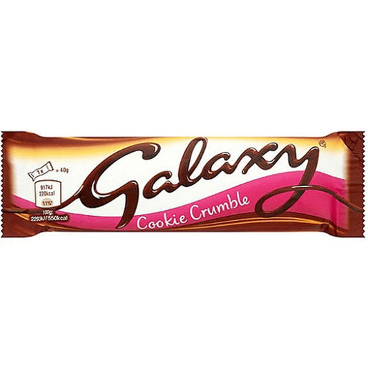Galaxy Cookie Crumble (40G X 1)  (Case of 24) - Three Lions Pantry