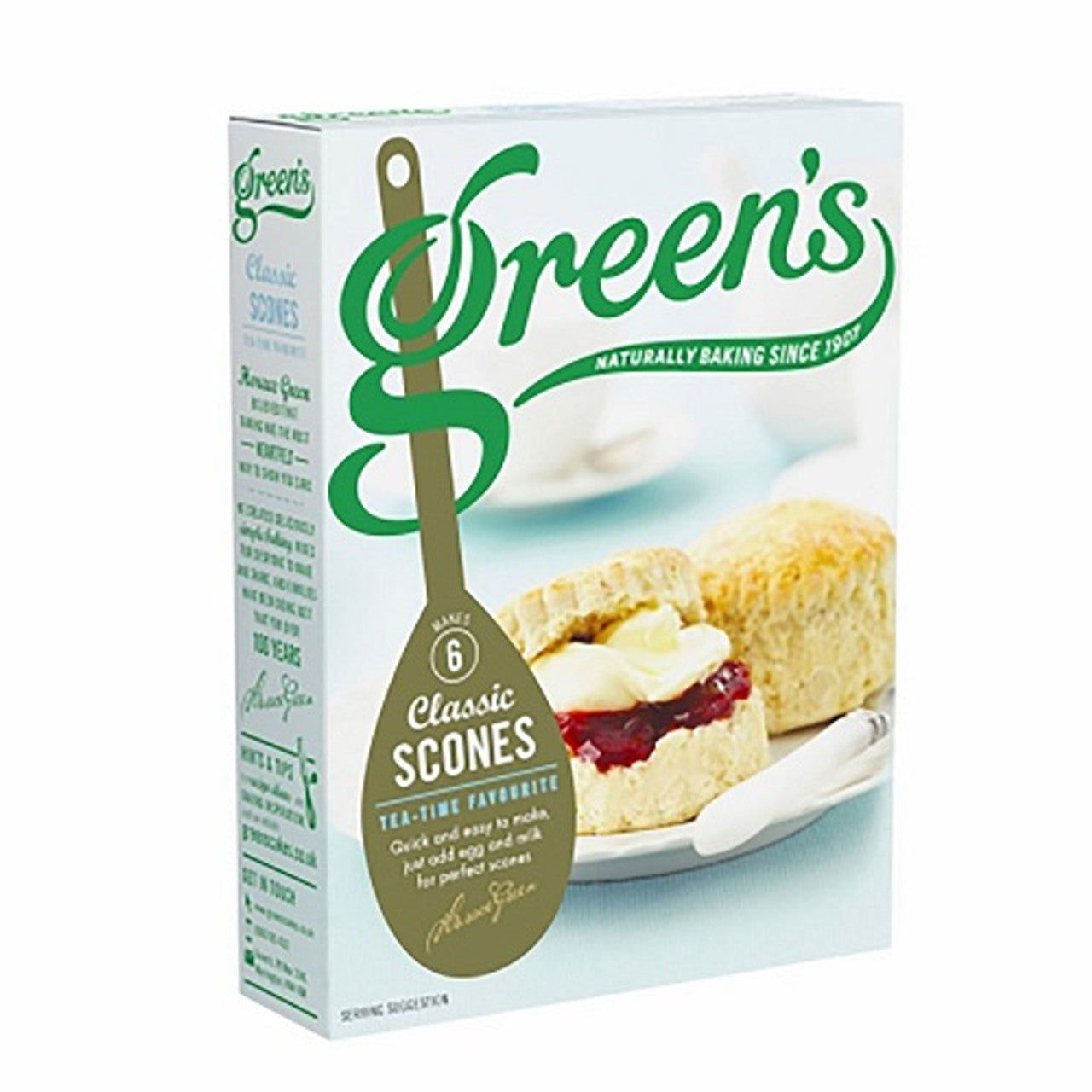 Greens Classic Scones Mix 280g  (Case of 6) - Three Lions Pantry