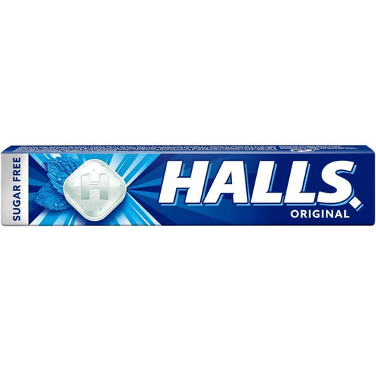 Halls Mentholyptus Sugar Free Original Lozenges 32g  (Case of 20) - Three Lions Pantry