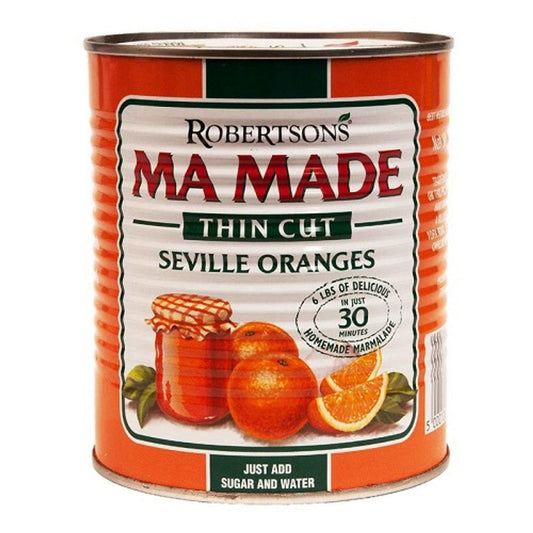 Hartley's Ma Made Thin Cut Oranges 850g  (Case of 6) - Three Lions Pantry