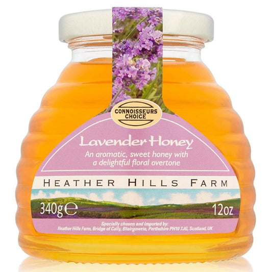 Heather Hills Lavender Honey 340g  (Case of 8) - Three Lions Pantry