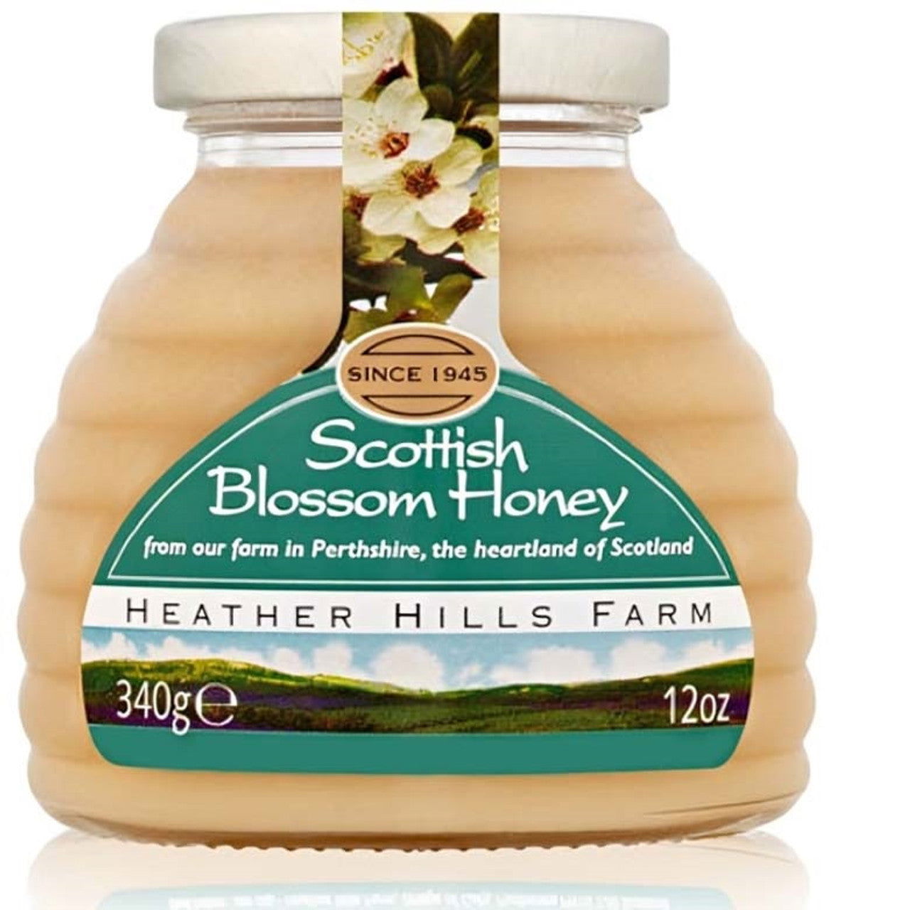 Heather Hills Scottish Blossom Honey 340g  (Case of 8) - Three Lions Pantry