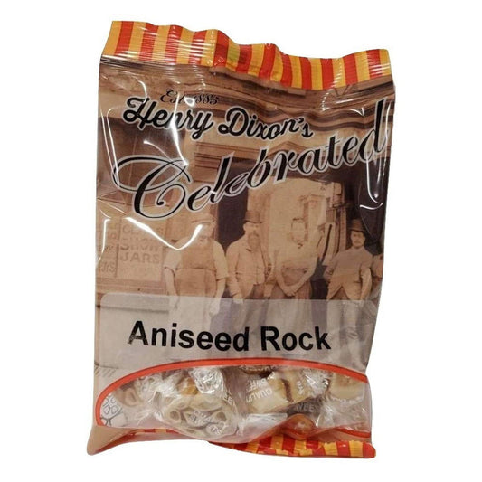 Henry Dixons Aniseed Rock 120g  (Case of 12) - Three Lions Pantry