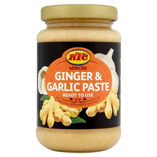 KTC Garlic & Ginger Paste (210g)  (Case of 12) - Three Lions Pantry