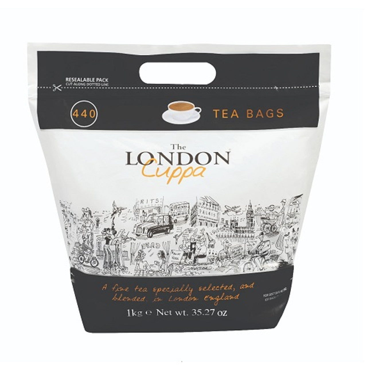 London Cuppa 440 bags  (Case of 6) - Three Lions Pantry