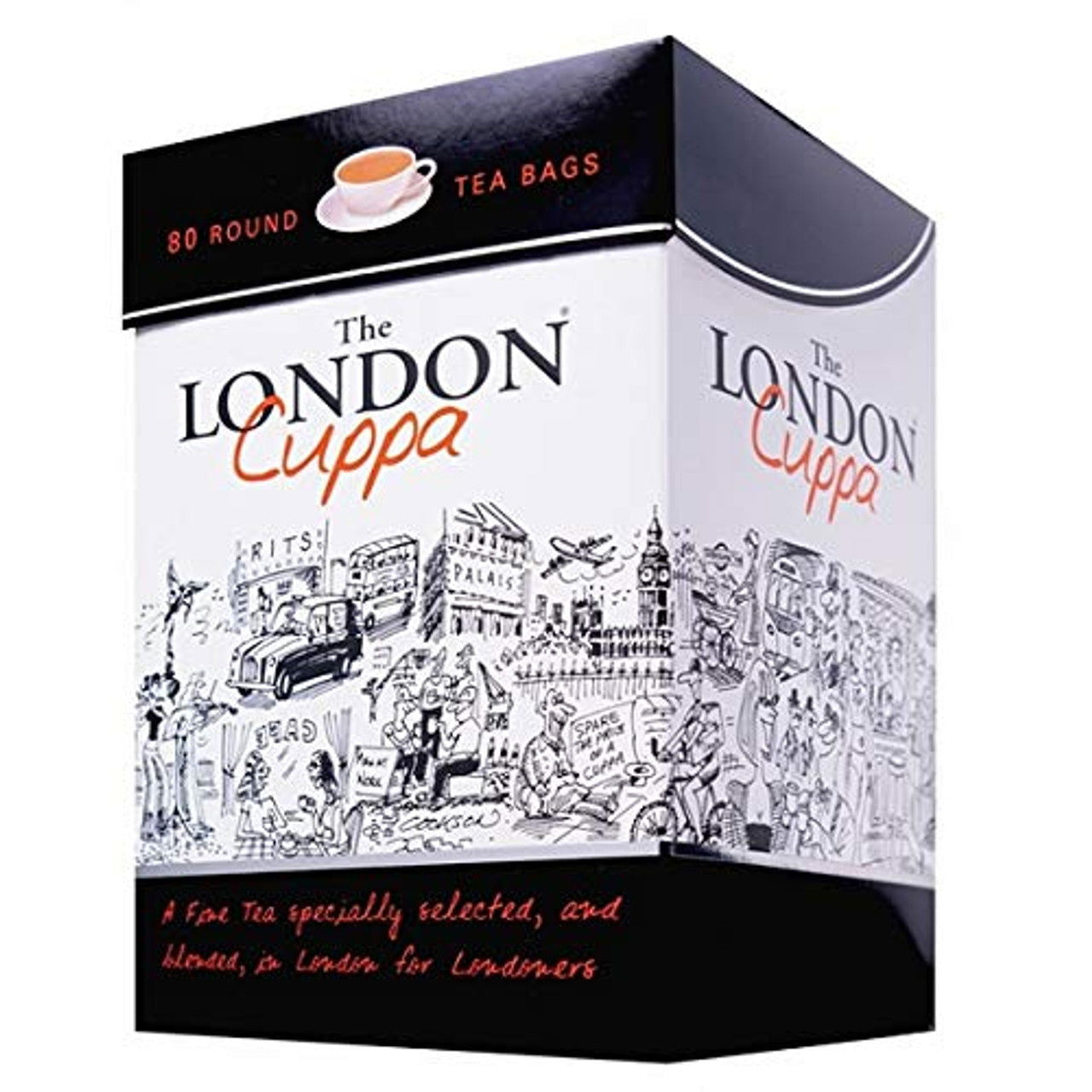 London Cuppa 80 bags  (Case of 6) - Three Lions Pantry