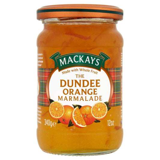 Mackays The Dundee Orange Marmalade 340G  (Case of 6) - Three Lions Pantry