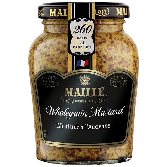 Maille Wholegrain Mustard 210g  (Case of 6) - Three Lions Pantry