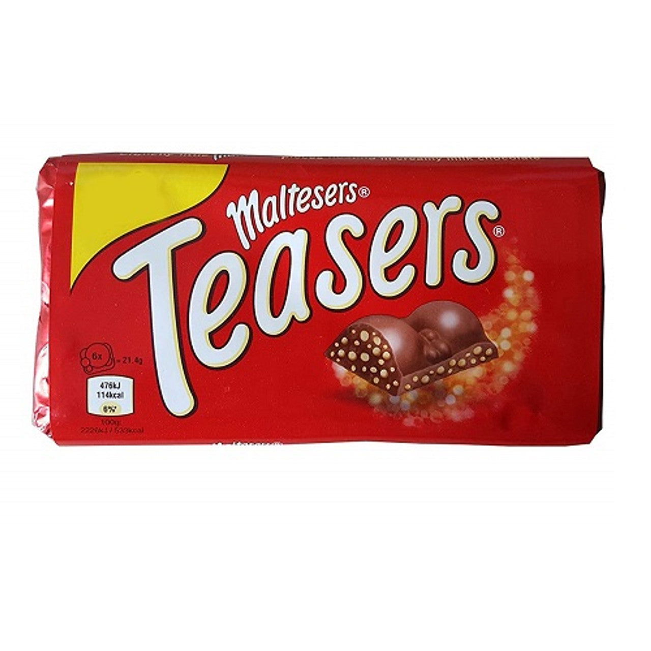 Mars M'ltesers Teasers Bar 100g  (Case of 23) - Three Lions Pantry
