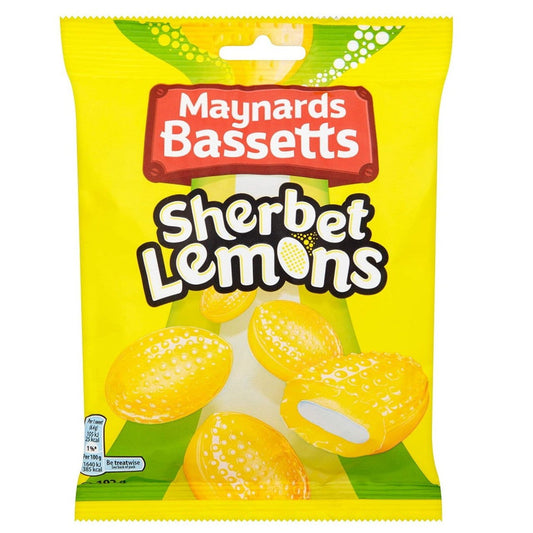 Maynards Bassetts Sherbet Lemon 192g (Case of 12) - Three Lions Pantry