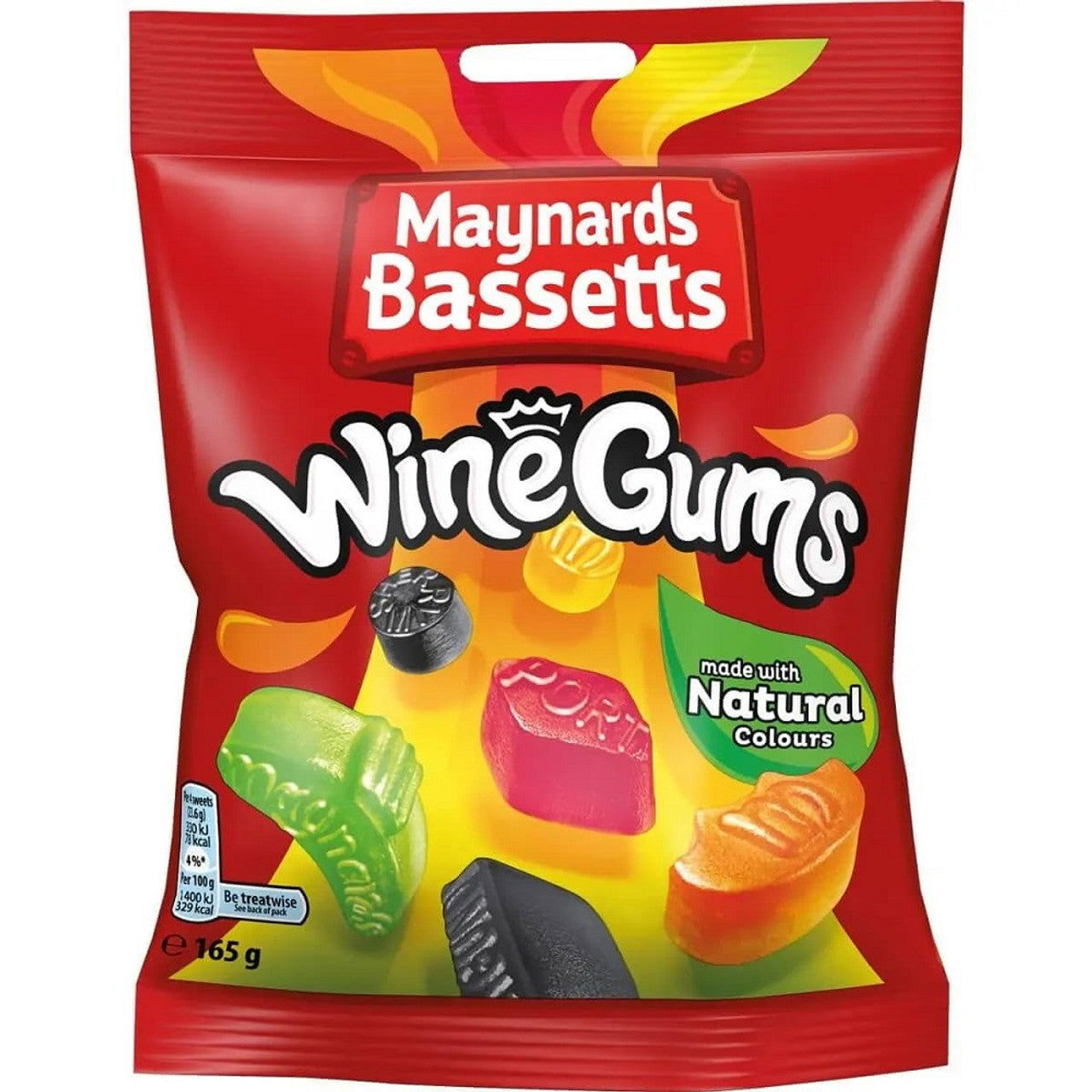 Maynards Wine Gums Bag 165g  (Case of 12) - Three Lions Pantry