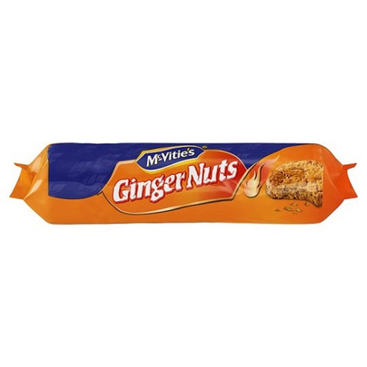 McVities Ginger Nuts 250g  (Case of 24) - Three Lions Pantry
