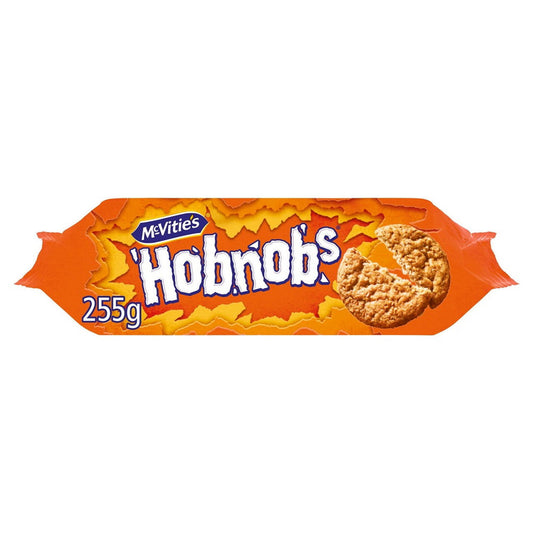 McVities Hobnobs Biscuits 255g  (Case of 12) - Three Lions Pantry