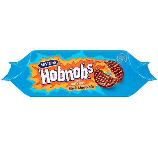 McVities Hobnobs Milk Chocolate 431g (Case of 12) - Three Lions Pantry