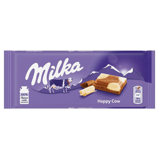 Milka Alpine Happy Cow Chocolate Bar 100g  (Case of 23) - Three Lions Pantry