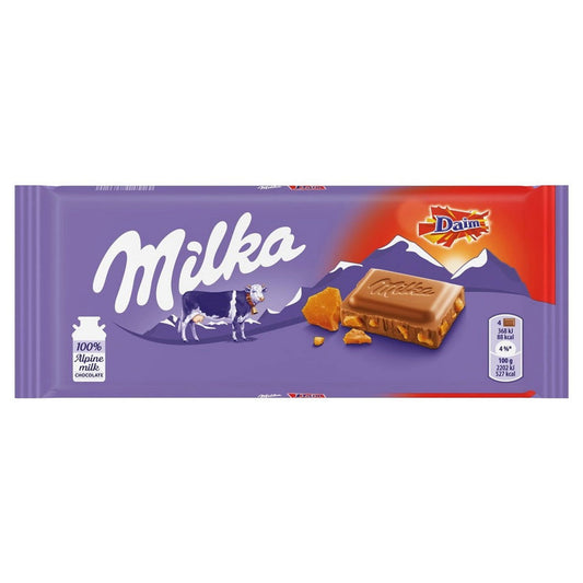 Milka Daim 100g  (Case of 22) - Three Lions Pantry