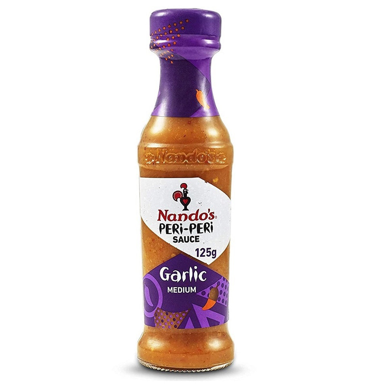 Nando's Garlic Peri-Peri Sauce - 125ml  (Case of 6) - Three Lions Pantry
