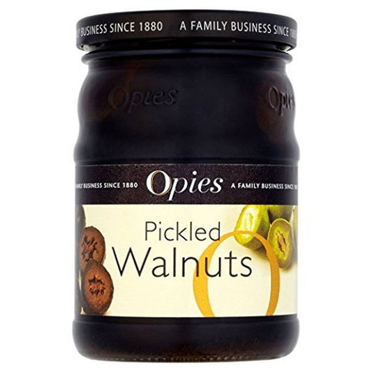 Opies Pickled Walnuts 390g  (Case of 6) - Three Lions Pantry