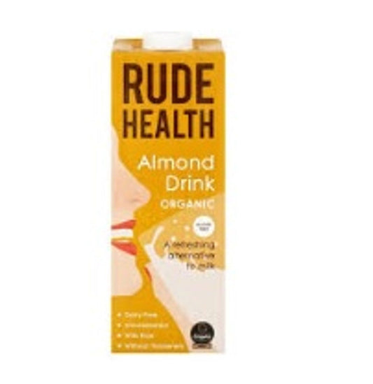 Organic Almond Drink 1L (Unsweetened Gold)  (Case of 6) - Three Lions Pantry