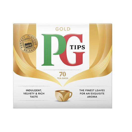PG Tips Gold 80 bags  (Case of 6) - Three Lions Pantry