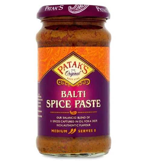 Patak Balti Spice Paste 283g  (Case of 6) - Three Lions Pantry