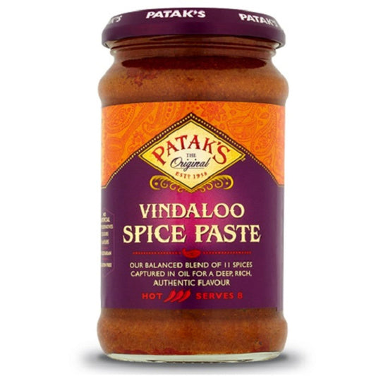 Patak Vindaloo Spice Paste 283g  (Case of 6) - Three Lions Pantry