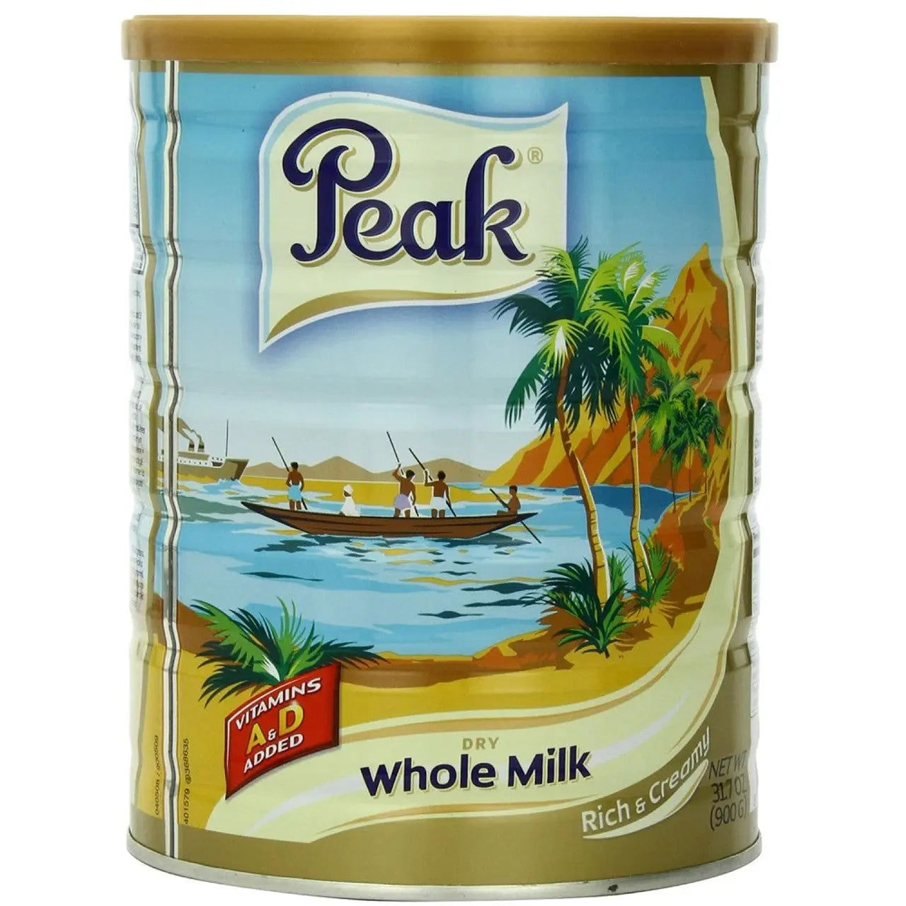 Peak Dry Whole Milk Powder 900g  (Case of 12) - Three Lions Pantry