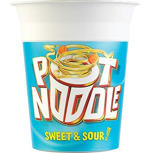 Pot Noodle Sweet & Sour 90g  (Case of 12) - Three Lions Pantry