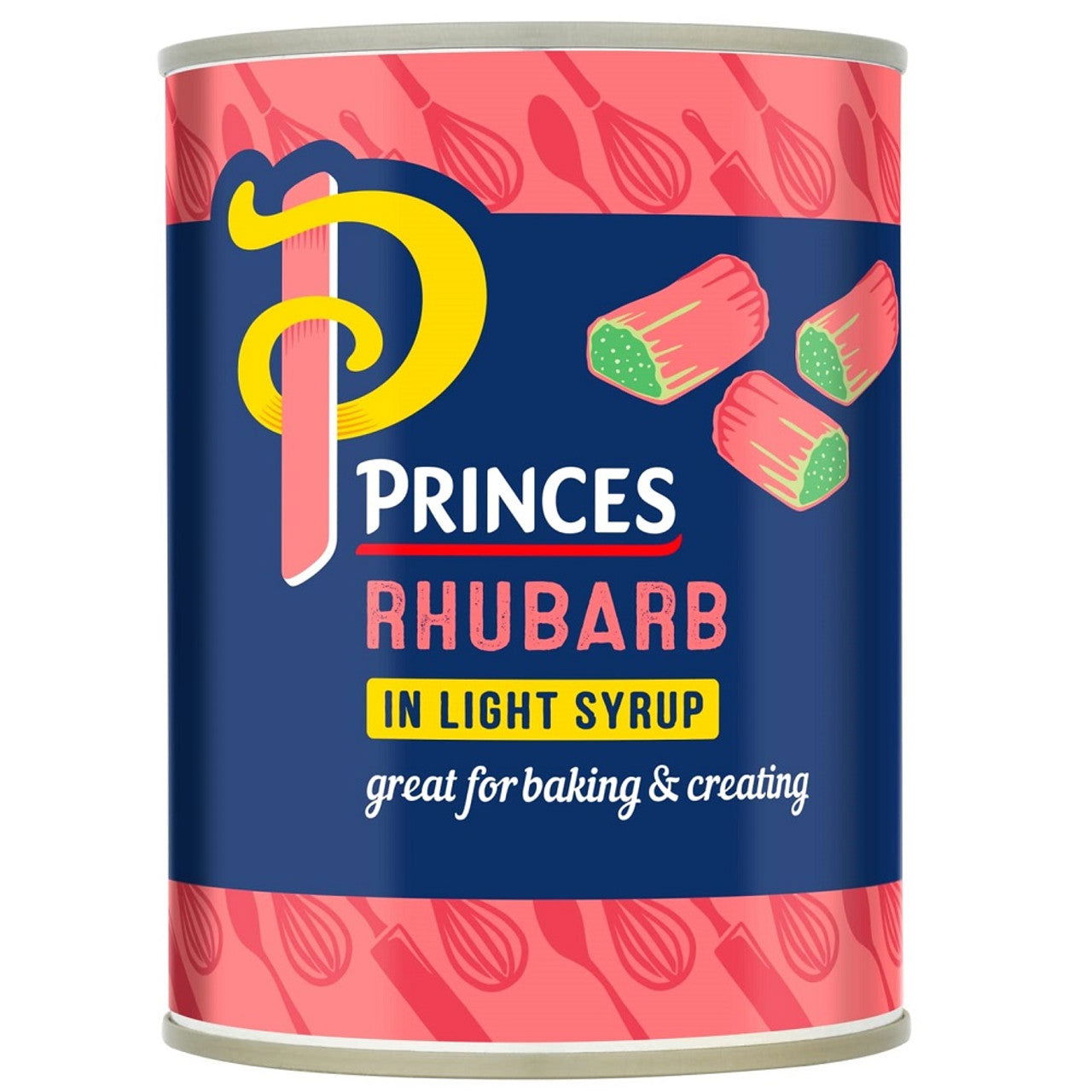 Princes Rhubarb 540g  (Case of 6) - Three Lions Pantry