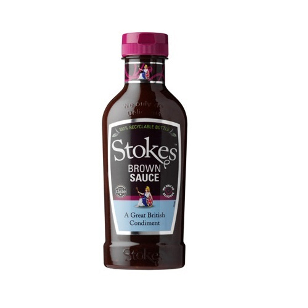 Real Brown Sauce SQUEEZY 505g  (Case of 10) - Three Lions Pantry
