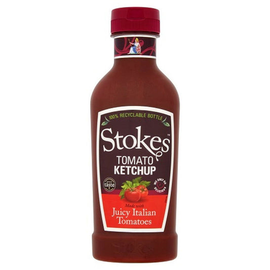 Real Tomato Ketchup SQUEEZY 485g  (Case of 10) - Three Lions Pantry