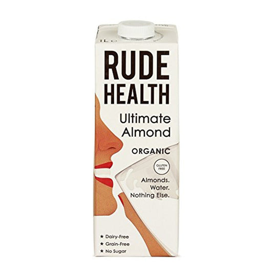 Rude Health Organic Ulitmate Almond Drink 1L  (Case of 6) - Three Lions Pantry