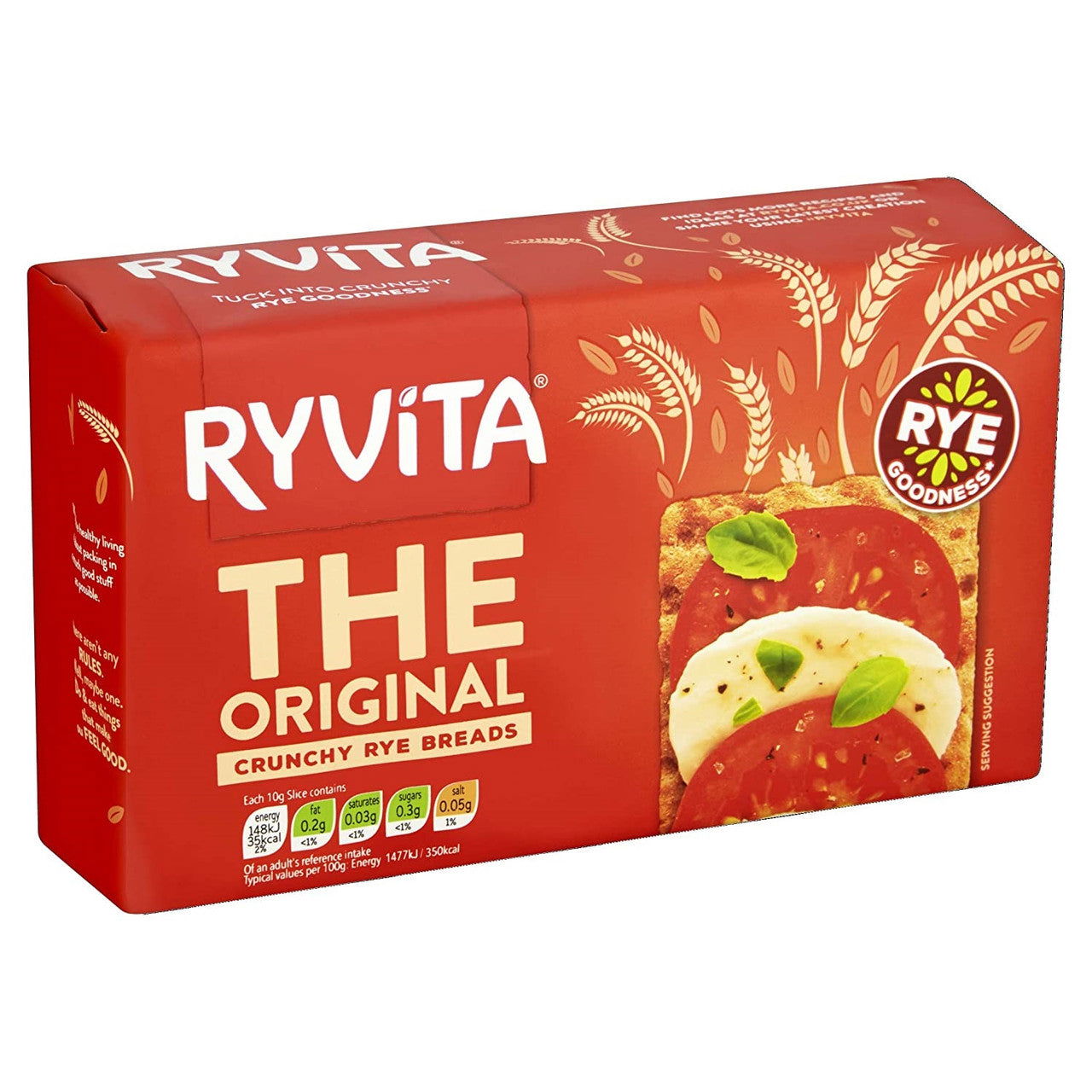 Ryvita Original Crunchy Rye Crispbread 250g  (Case of 16) - Three Lions Pantry